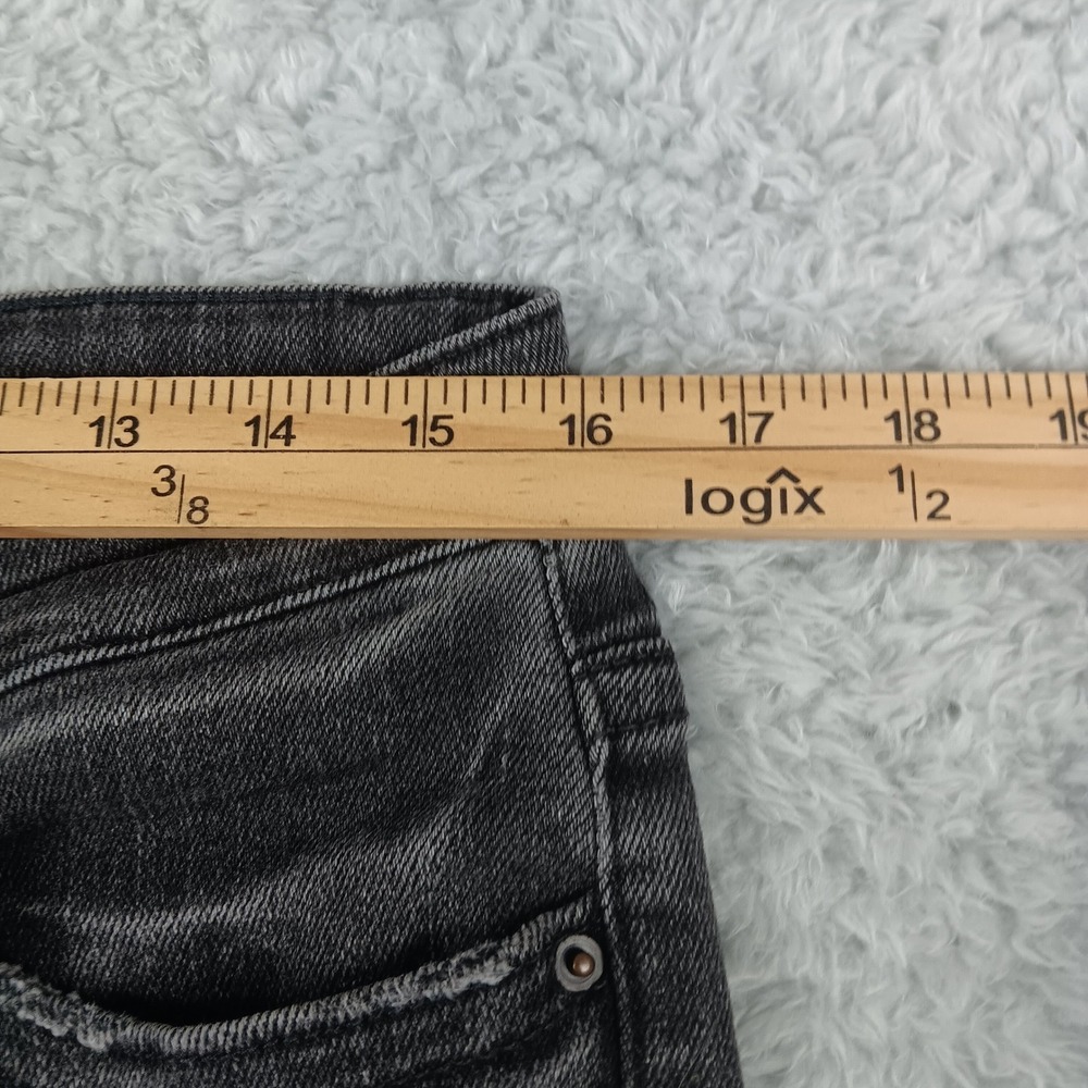 BKE Payton Ankle Skinny Jeans Womens 30x27 Faded Black ABK5648A Distressed - Picture 10 of 14